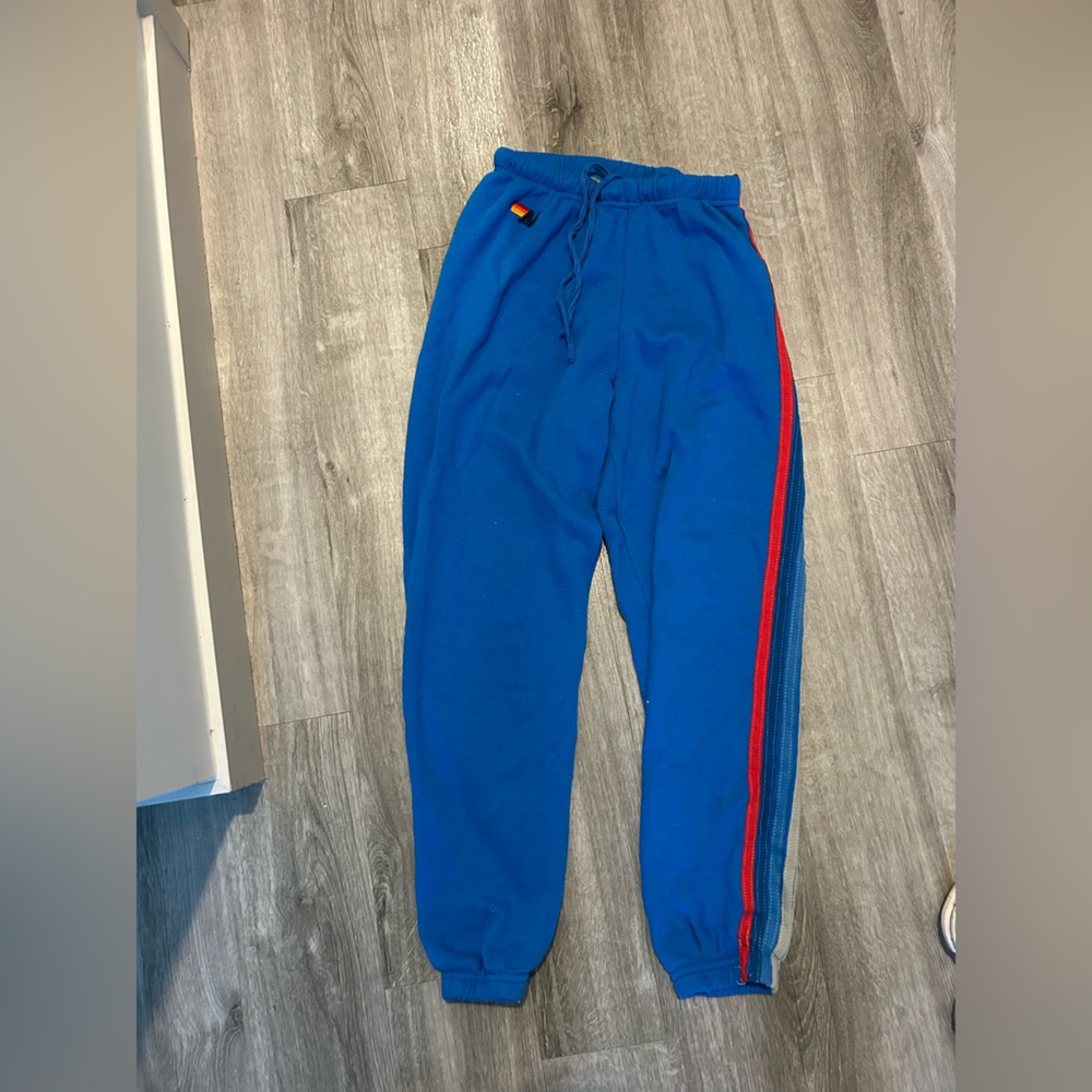 Aviator Nation Vibrant Blue Sweat Pants